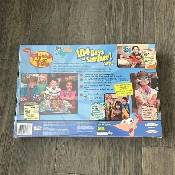 🆕phineas And Ferb🆕🔥 | 104 Days Of Summer SEALED Board Game - Picture 4 of 7